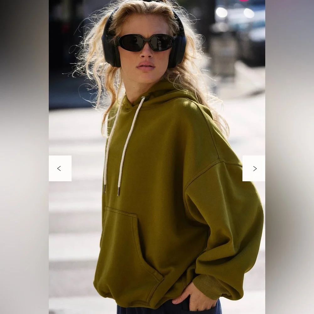 Brand New! Free People Final Call Hoodie Size S Color: Martini - Picture 4 of 8